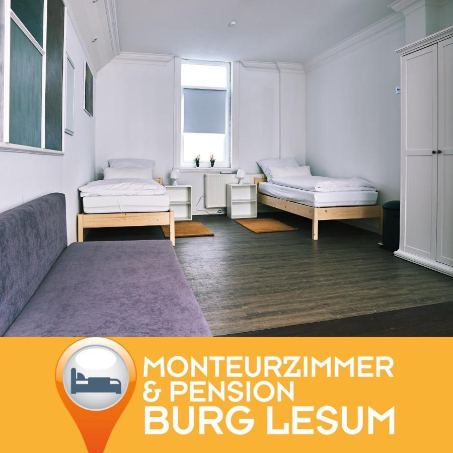 Pension & Monteurwohnungen Burglesum Bremen Exterior photo